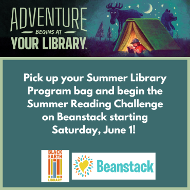 Summer Library Program begins June 1.